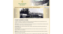 Desktop Screenshot of alumni.orangewoodacademy.com